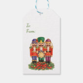 Nussknacker Geschenkanhänger (Rückseite)