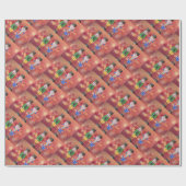 Nussknacker Geschenkpapier (Flach)