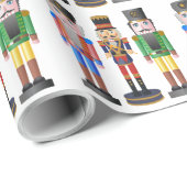 Nussknacker Geschenkpapier (Rolleneckpunkt)