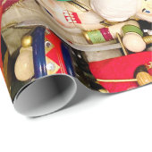 Nussknacker Geschenkpapier (Rolleneckpunkt)