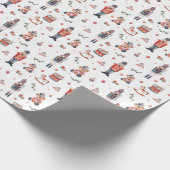 Nussknacker Geschenkpapier (Ecke)