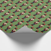 Nussknacker Geschenkpapier (Ecke)