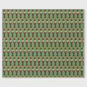 Nussknacker Geschenkpapier (Flach)