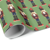 Nussknacker Geschenkpapier (Rolleneckpunkt)