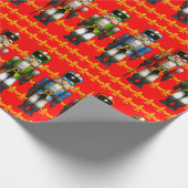 Nussknacker Geschenkpapier (Ecke)