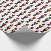 Nussknacker Geschenkpapier (Ecke)