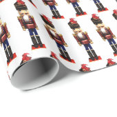 Nussknacker Geschenkpapier (Rolleneckpunkt)