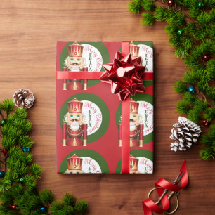 Nussknacker-Geschenkpapier Geschenkpapier