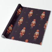 Nussknacker-Geschenkpapier Geschenkpapier (Ungerollt)