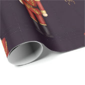Nussknacker-Geschenkpapier Geschenkpapier (Rolleneckpunkt)