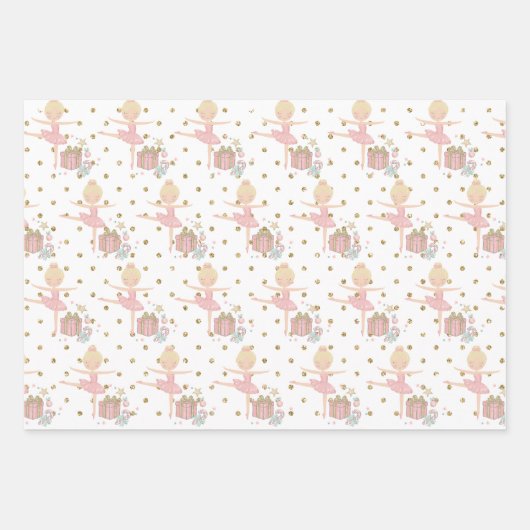 Nussknacker Geschenkpapier Set (Vorderseite 3)