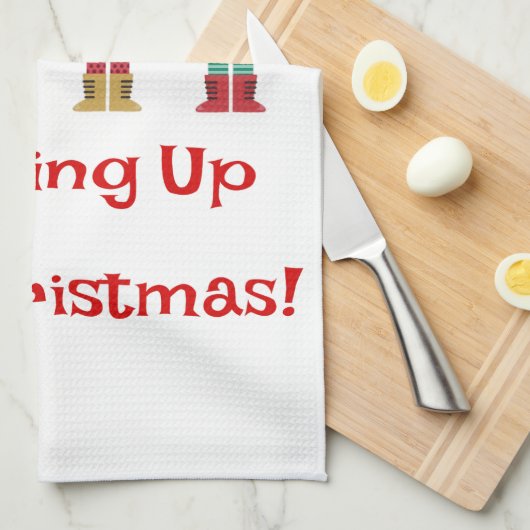 Nussknacker Geschirrtuch (Viertel Falte)