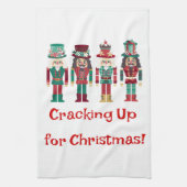 Nussknacker Geschirrtuch (Vertikal)