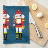 Nussknacker Geschirrtuch (Viertel Falte)