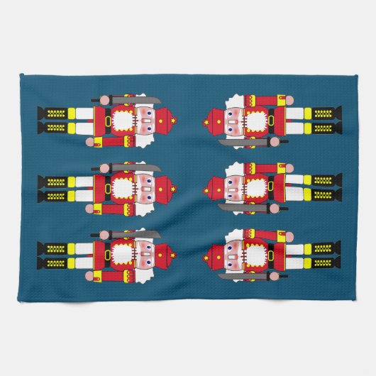 Nussknacker Geschirrtuch (Horizontal)