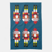 Nussknacker Geschirrtuch (Vertikal)