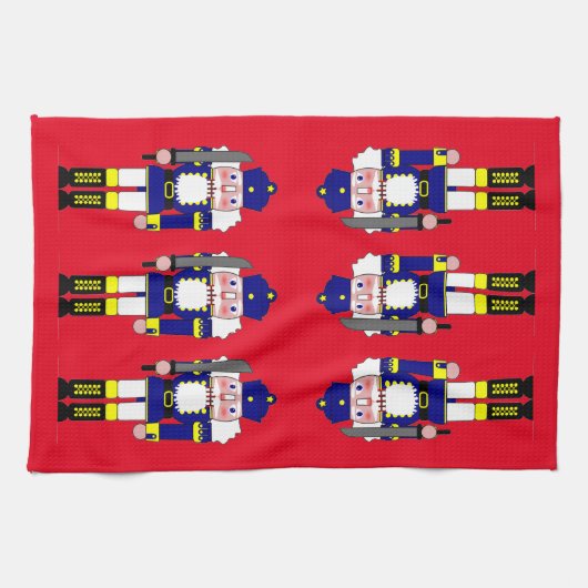 Nussknacker Geschirrtuch (Horizontal)