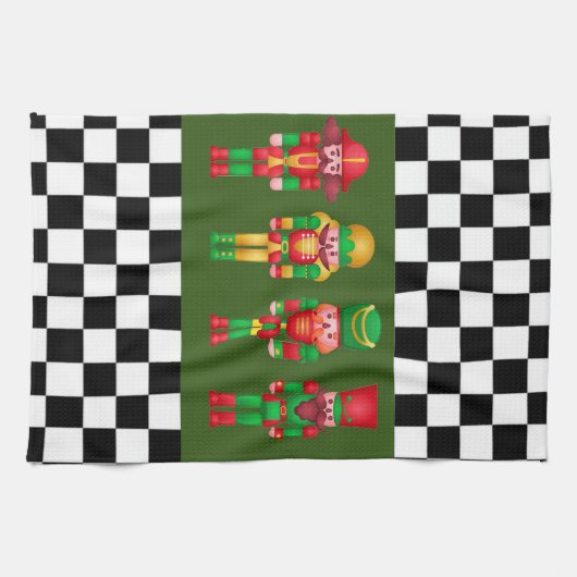 Nussknacker Geschirrtuch (Horizontal)