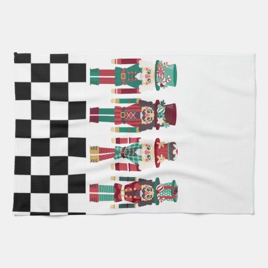 Nussknacker Geschirrtuch (Horizontal)