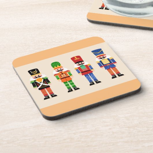 Nussknacker Getränkeuntersetzer (Linke Seite)