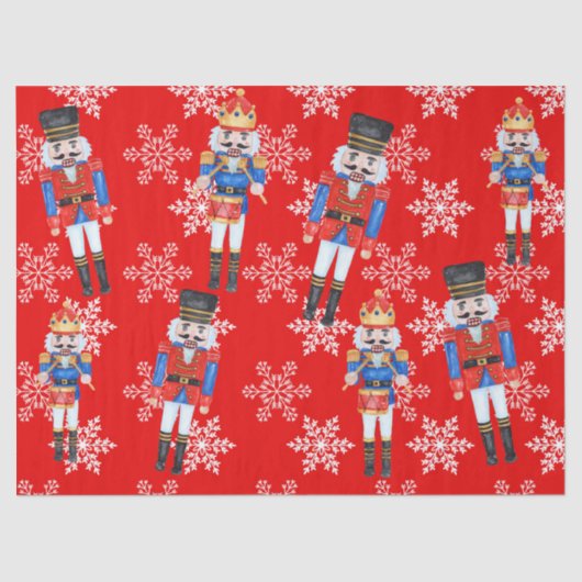 Nussknacker Git, das Seidenpapier einwickelt (Vorderseite)