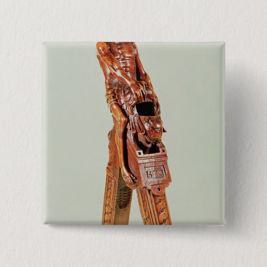 Nussknacker in Form eines Mannes Button (Vorderseite)