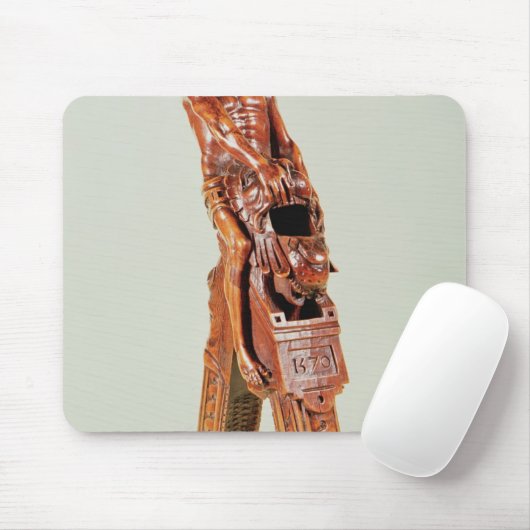 Nussknacker in Form eines Mannes Mousepad (Mit Mouse)