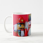Nussknacker in roten Uniformen Kaffeetasse (Links)