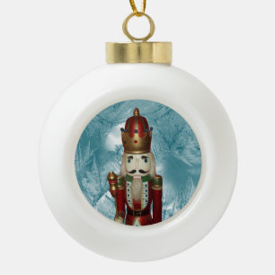 Nussknacker-Keramik-Ball-Verzierung Keramik Kugel-Ornament