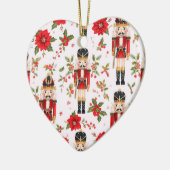 Nussknacker Keramik Ornament (Links)