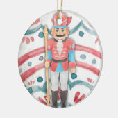 Nussknacker Keramik Ornament (Links)