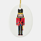 Nussknacker Keramik Ornament (Vorne)