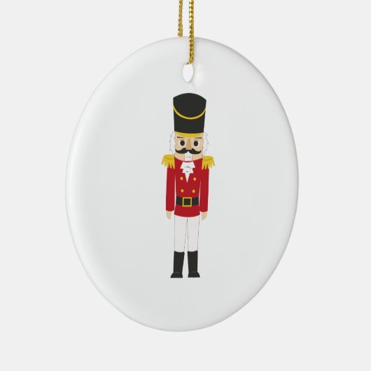 Nussknacker Keramikornament (Rechts)