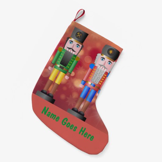 Nussknacker Kleiner Weihnachtsstrumpf (Vorderansicht (hängend))