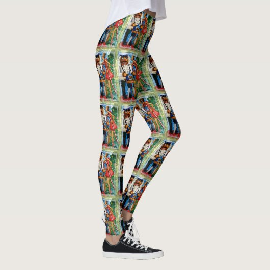 Nussknacker-Koch Leggings (Rechts)