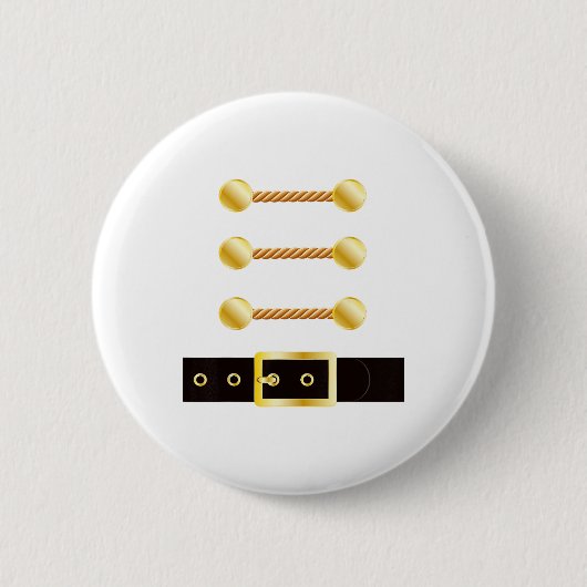 Nussknacker-Kostüm Uniform passend zum Spielzeugso Button (Vorderseite)