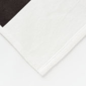 Nussknacker-Kostüm Uniform passend zum Spielzeugso Fleecedecke (Ecke)