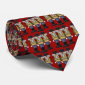 Nussknacker-Krawatte Krawatte (Gerollt)