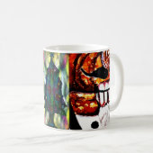 Nussknacker-Lächeln Kaffeetasse (VorderseiteRechts)