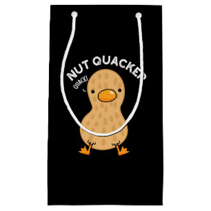 Nussknacker Lustige Erdnuss-Wortspiele Dunkler Hin Kleine Geschenktüte
