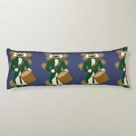 Nussknacker Marineblau Dunkle Akademie Lange Kisse Seitenschläferkissen