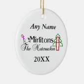 Nussknacker Mirlitons Keramikornament (Rechts)