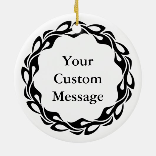 Nussknacker Mirlitons Keramikornament (Hinten)