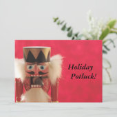 Nussknacker mit Akorpfopulver-Einladung Einladung (Stehend Vorderseite)