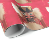 Nussknacker mit Kornumhüllungspapier Geschenkpapier (Rolleneckpunkt)