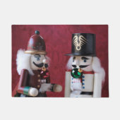 Nussknacker mit Ornamenten Fußmatte (Vorderseite)