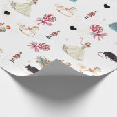 Nussknacker-Mutter Ingwer-Süßigkeiten-Verpackungsp Geschenkpapier (Ecke)