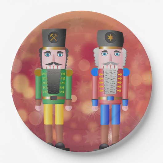 Nussknacker Pappteller (Vorderseite)