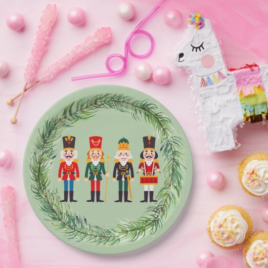 Nussknacker Pappteller (Party)