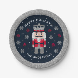 Nussknacker-Party-Platte Pappteller